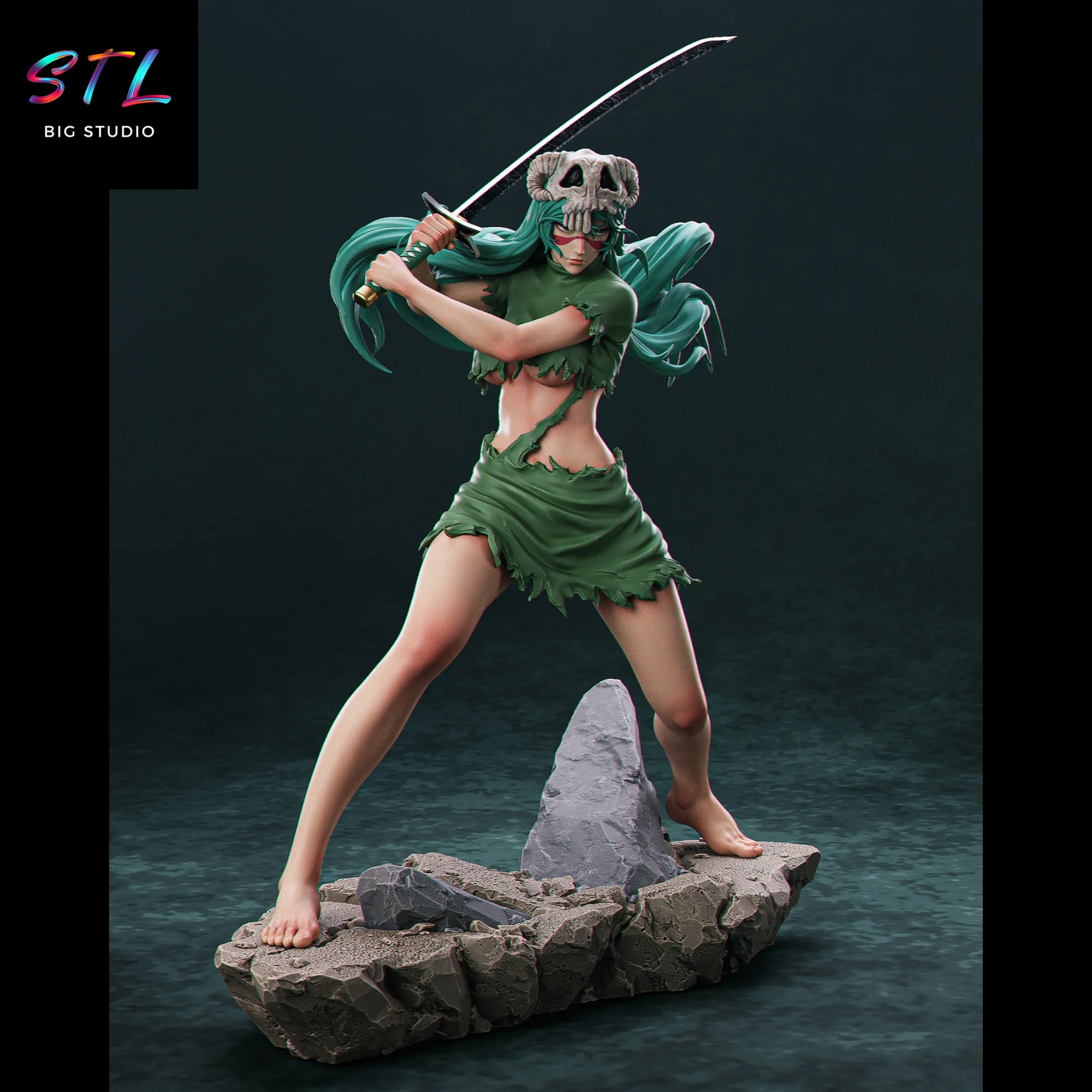 Nelliel Tu Odelschwanck STL | Bleach | 3D Printable Model Model