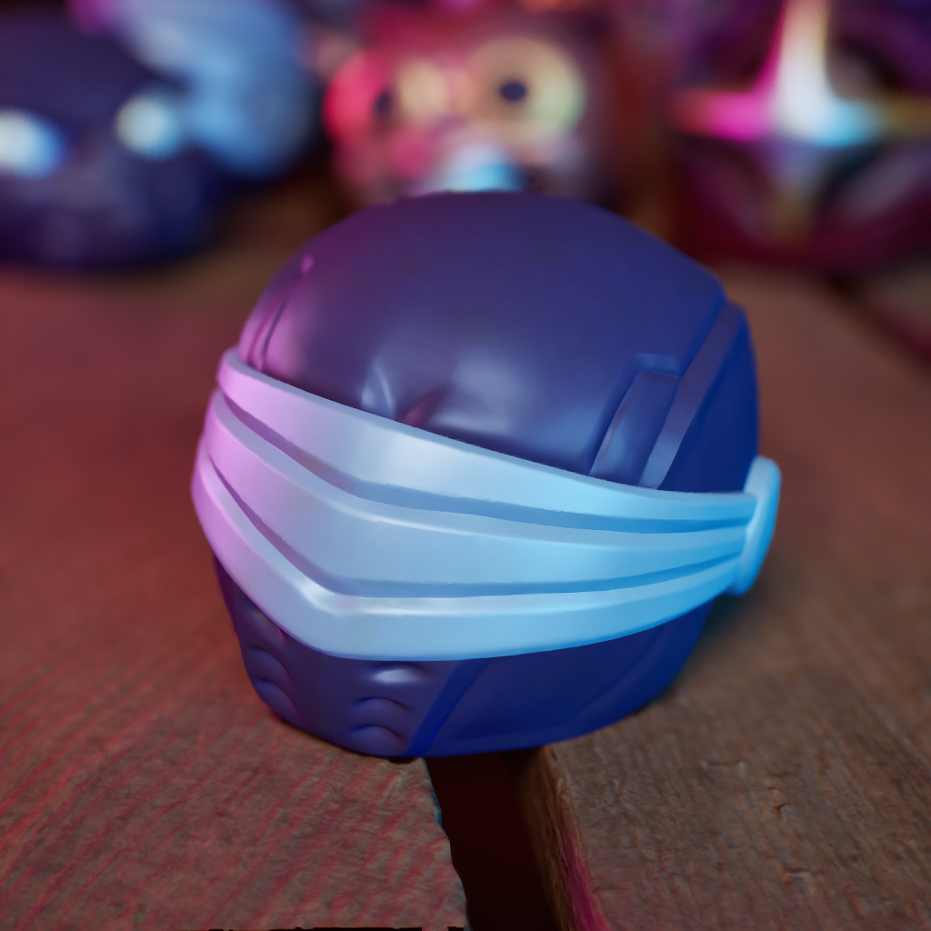 Li'l Snake Eyes - #MASKtober - 80s Cartoon Fanart Collectible 3D 3MF Model