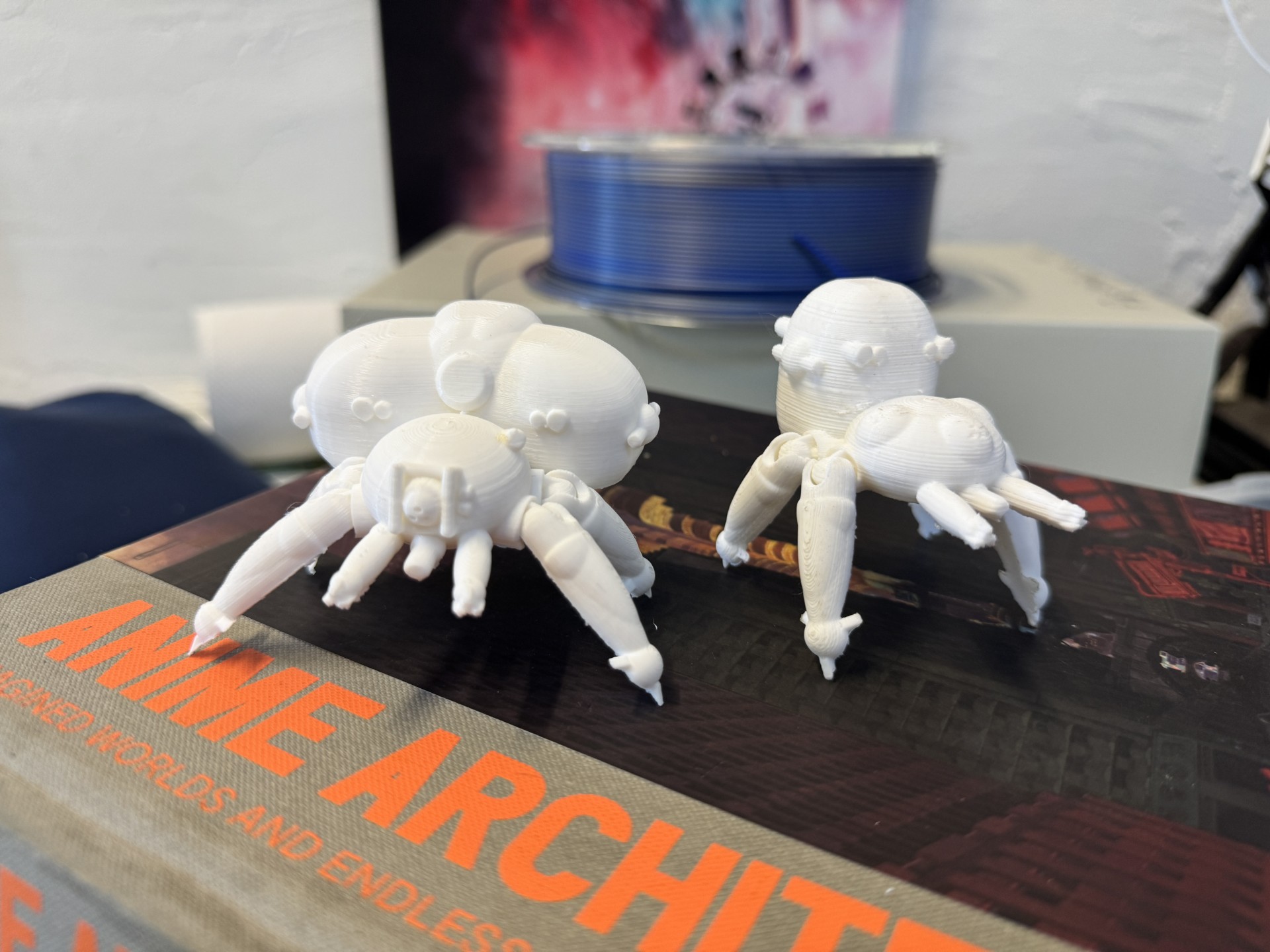 Printable Tachikoma 3D STL Model — view 4
