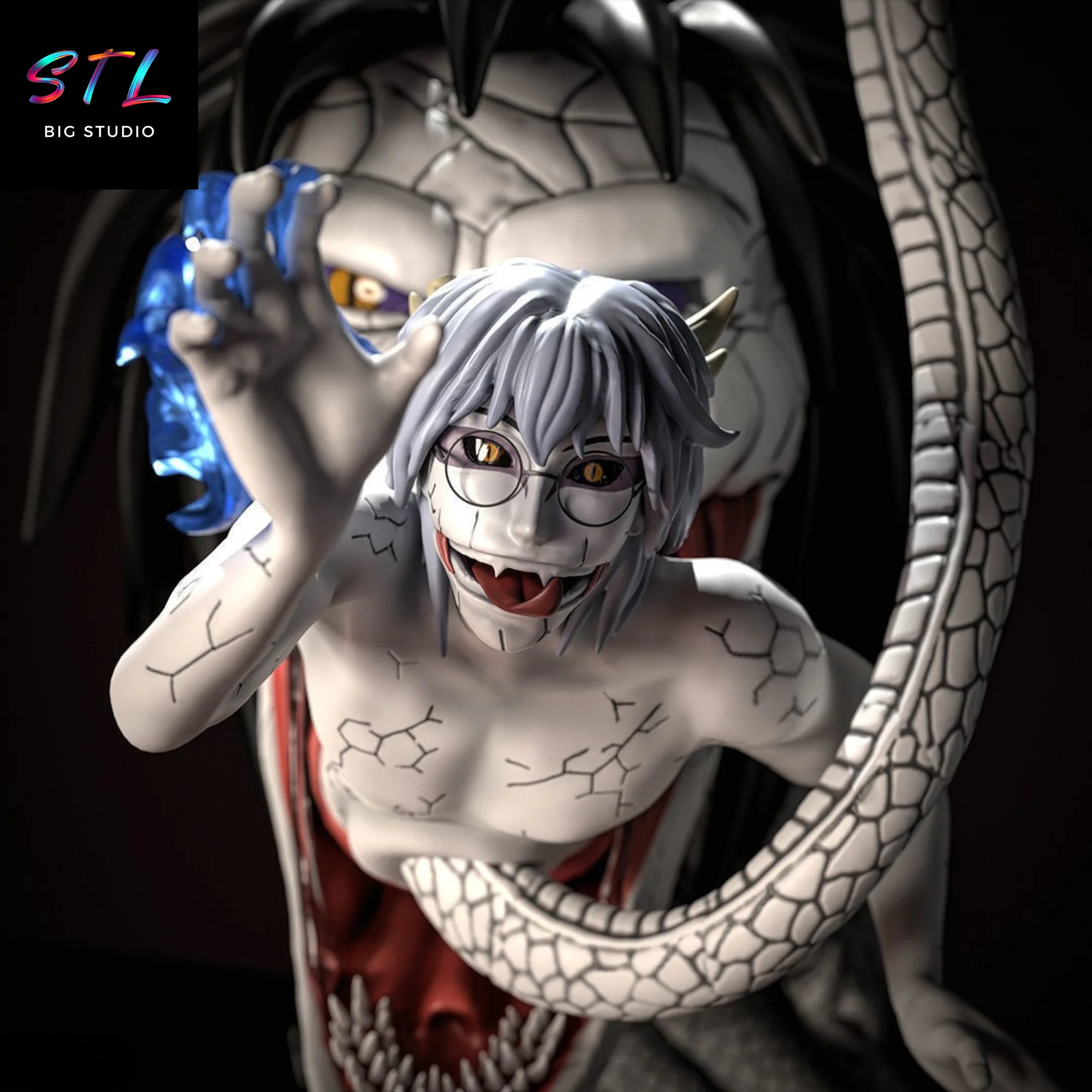 Itachi vs Kabuto STL | Naruto Shippuden | 3D Printable Diorama Model — view 6