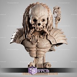Marvel Predator 2025 Portrait Bust V2 3D Printer Files STL Model