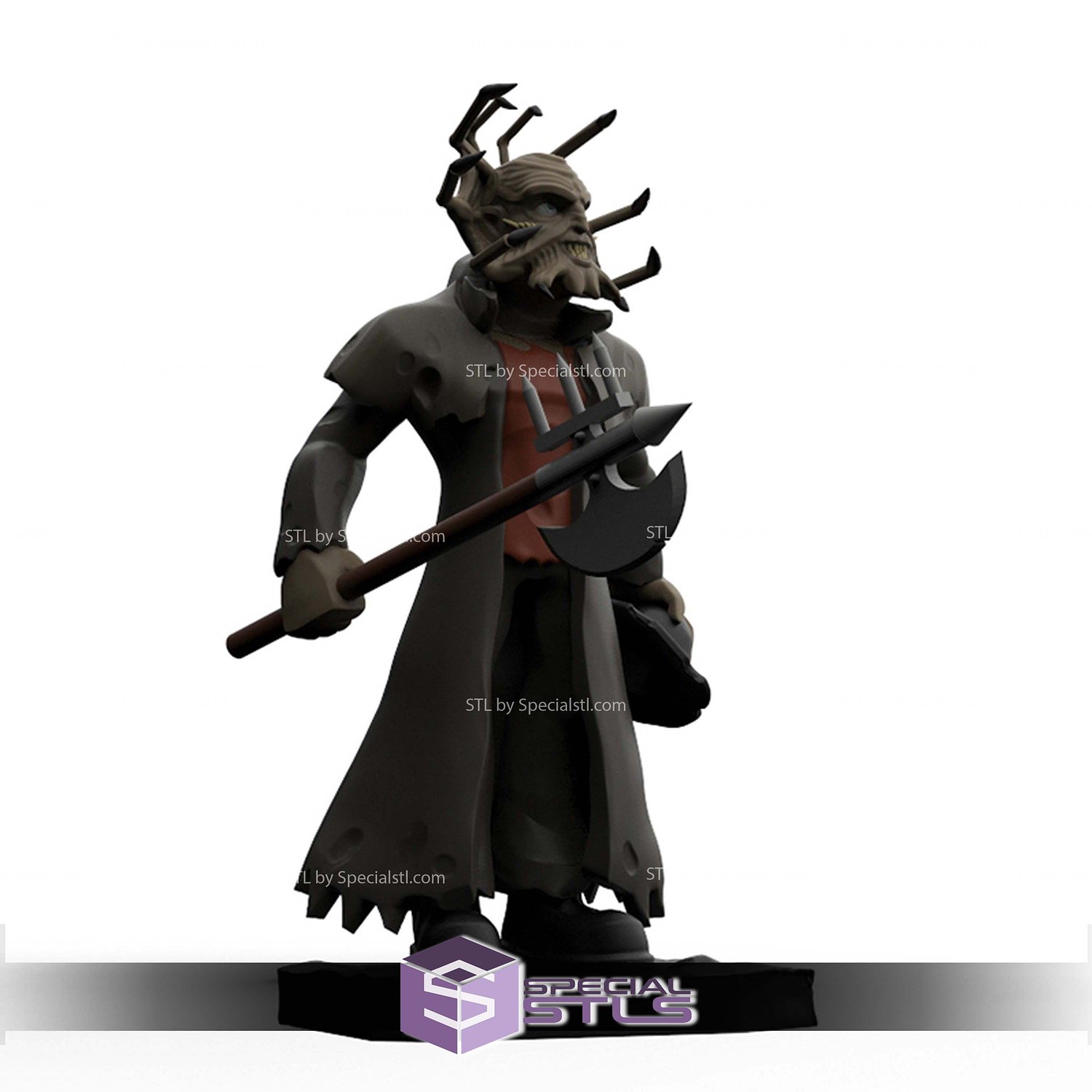 Disney Infinity Style STL Collection - Jeepers Creepers 3D Model — view 2