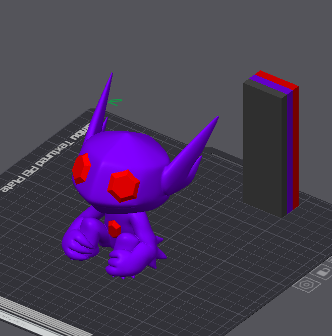 302. Sableye - Basic & Ornamental - Pokemon 3D STL Model — view 7