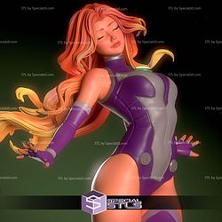 Starfire Close Eyes Sculptures 3D Printing STL Model