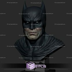 Batman Bust 12cm STL Files 3D Model