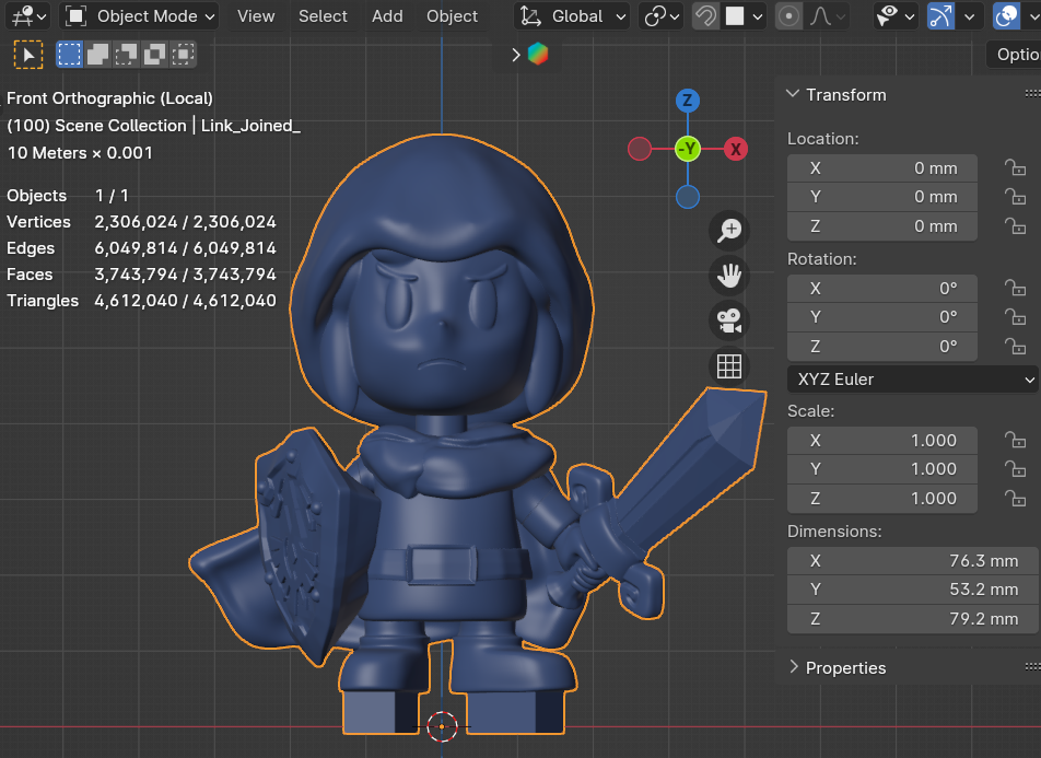 Link Hood, Hooded | The Legend Of Zelda Echoes Of Wisdom 3D STL Model