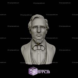 Jefferson Davis Bust 3D Printing Models STL Model