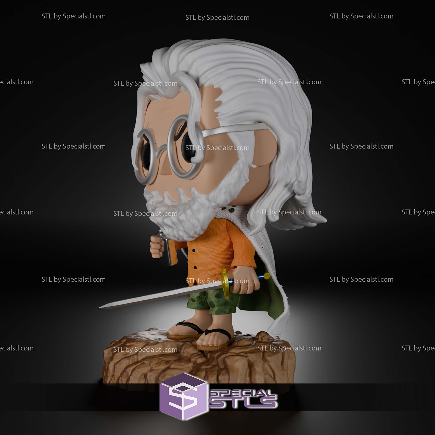 Rayleigh Funko 3D Printer Files STL Model — view 2