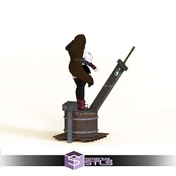 Tifa Waifu 3D Printer Files STL Model