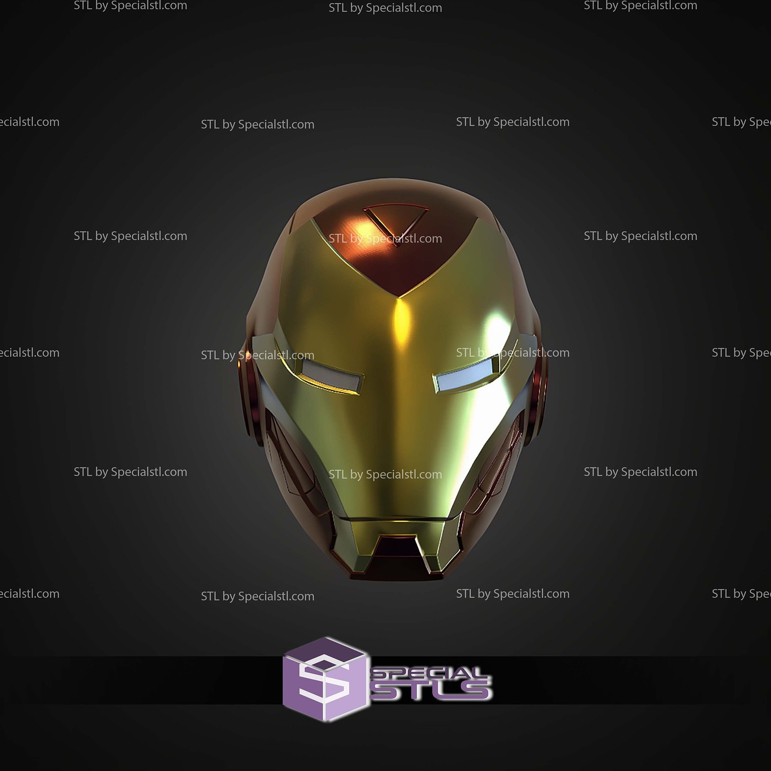 Cosplay STL Files Iron Man Extremys Helmet 3D Model — view 3