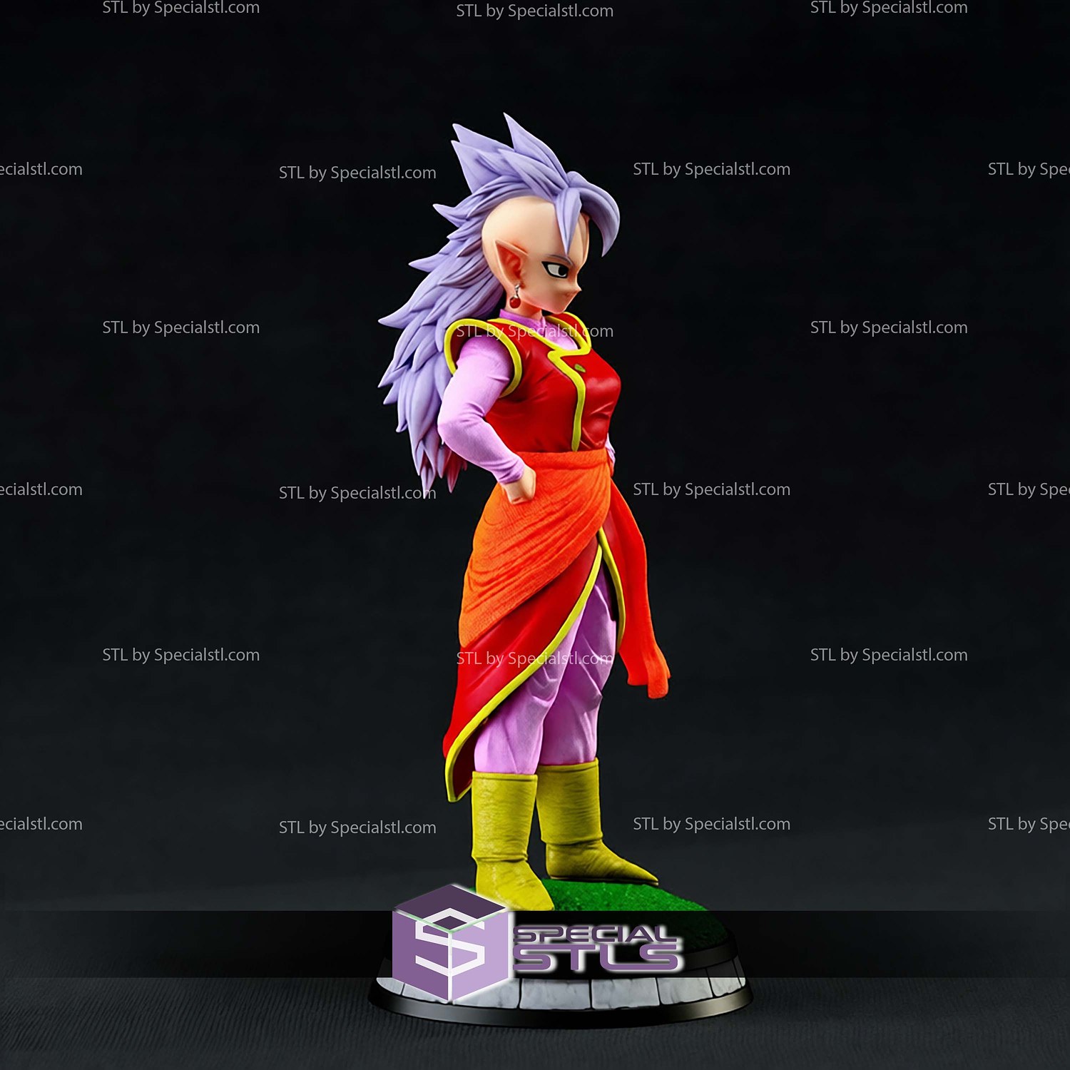 West Kaioshin STL Files 3D Model — view 2