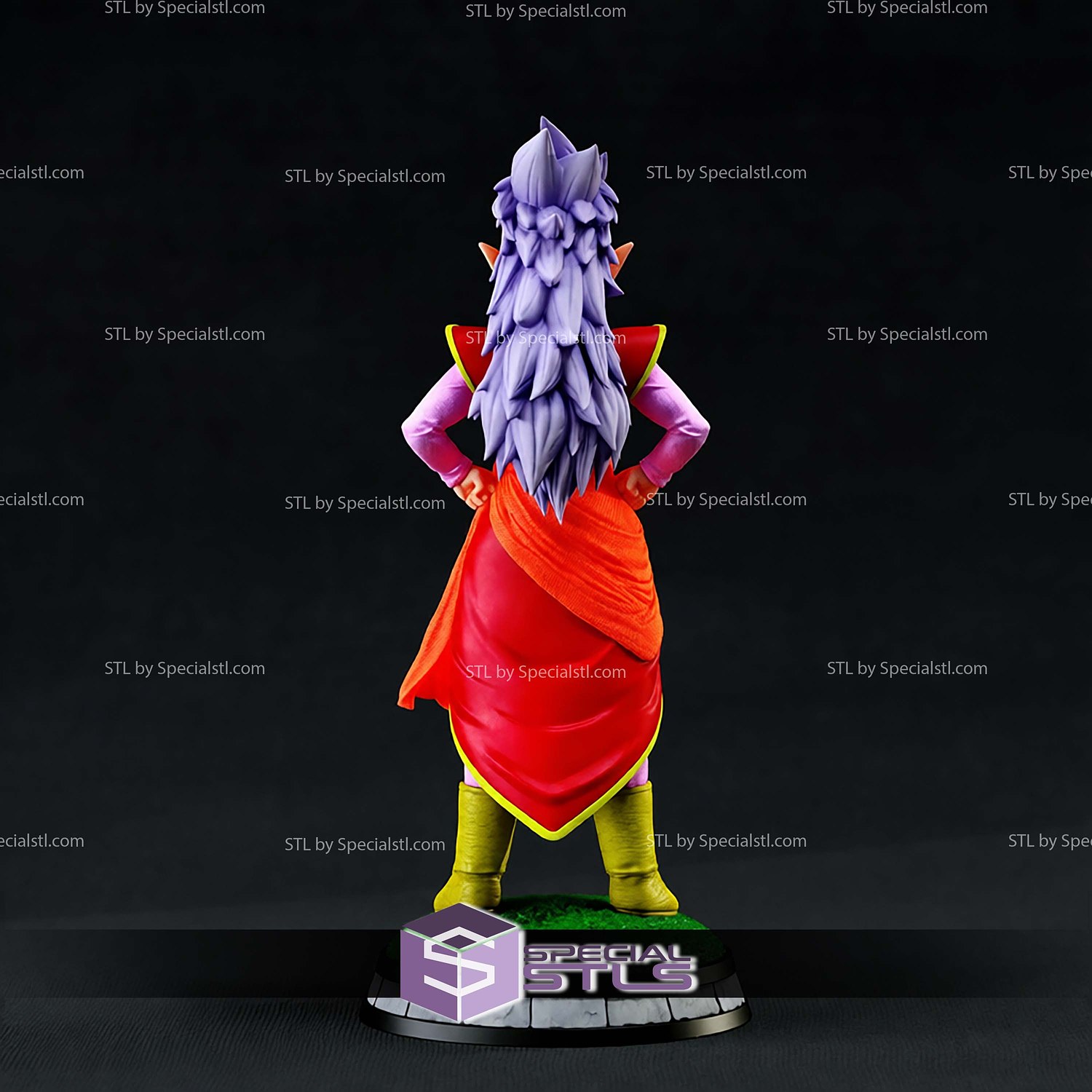 West Kaioshin STL Files 3D Model — view 3