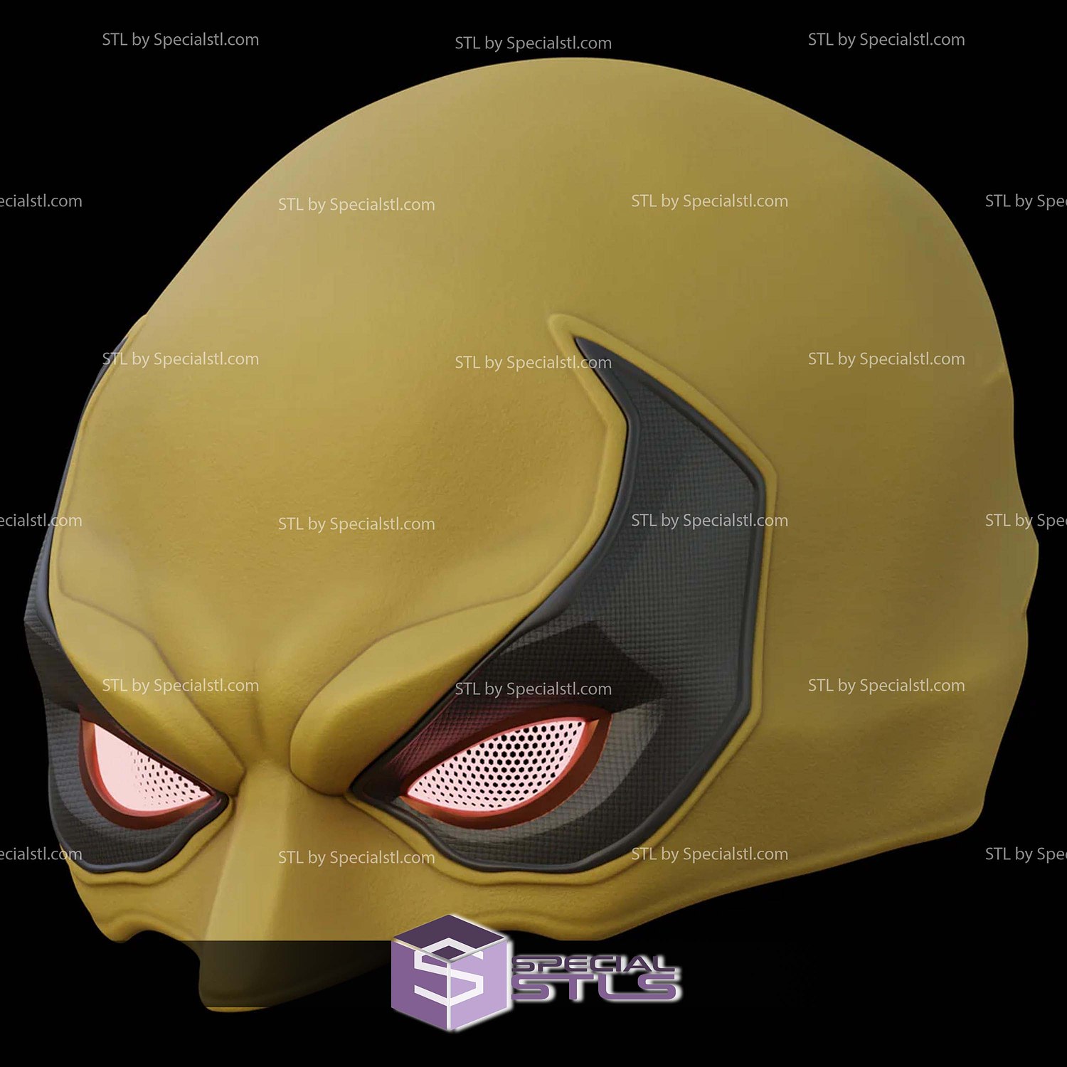 Cosplay STL Files Iron Fist Mask Immortal Weapon 3D Model — view 2