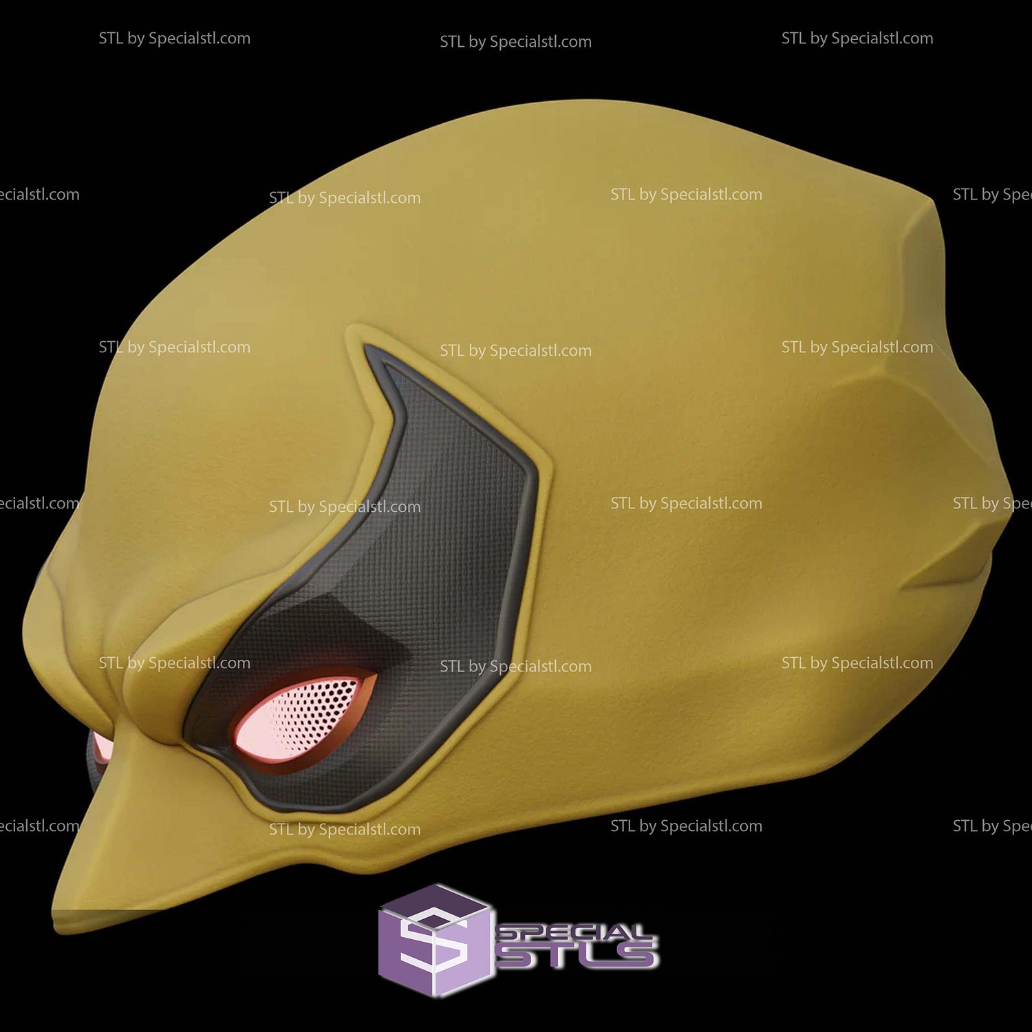 Cosplay STL Files Iron Fist Mask Immortal Weapon 3D Model — view 4