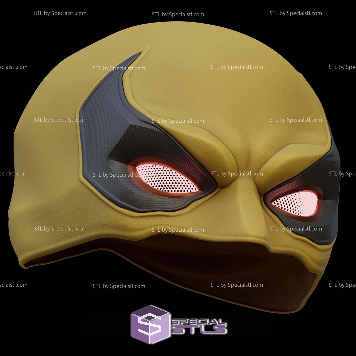 Cosplay STL Files Iron Fist Mask Immortal Weapon 3D Model — view 7