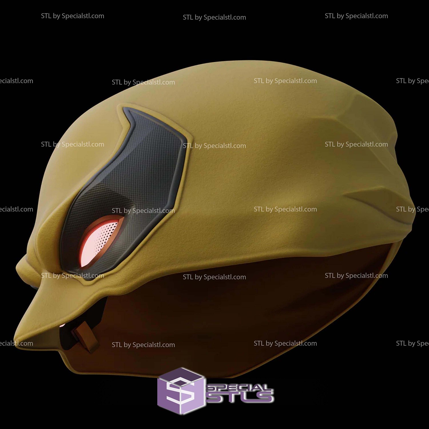 Cosplay STL Files Iron Fist Mask Immortal Weapon 3D Model — view 8