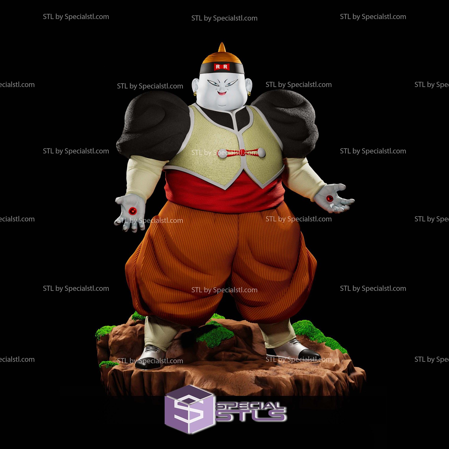 C 19 Android 19 3D Printer Files STL Model — view 3