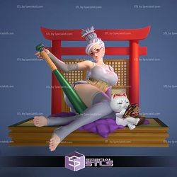 Seiko Ayase Temple Sculptures 3D Printing STL Model — view 1