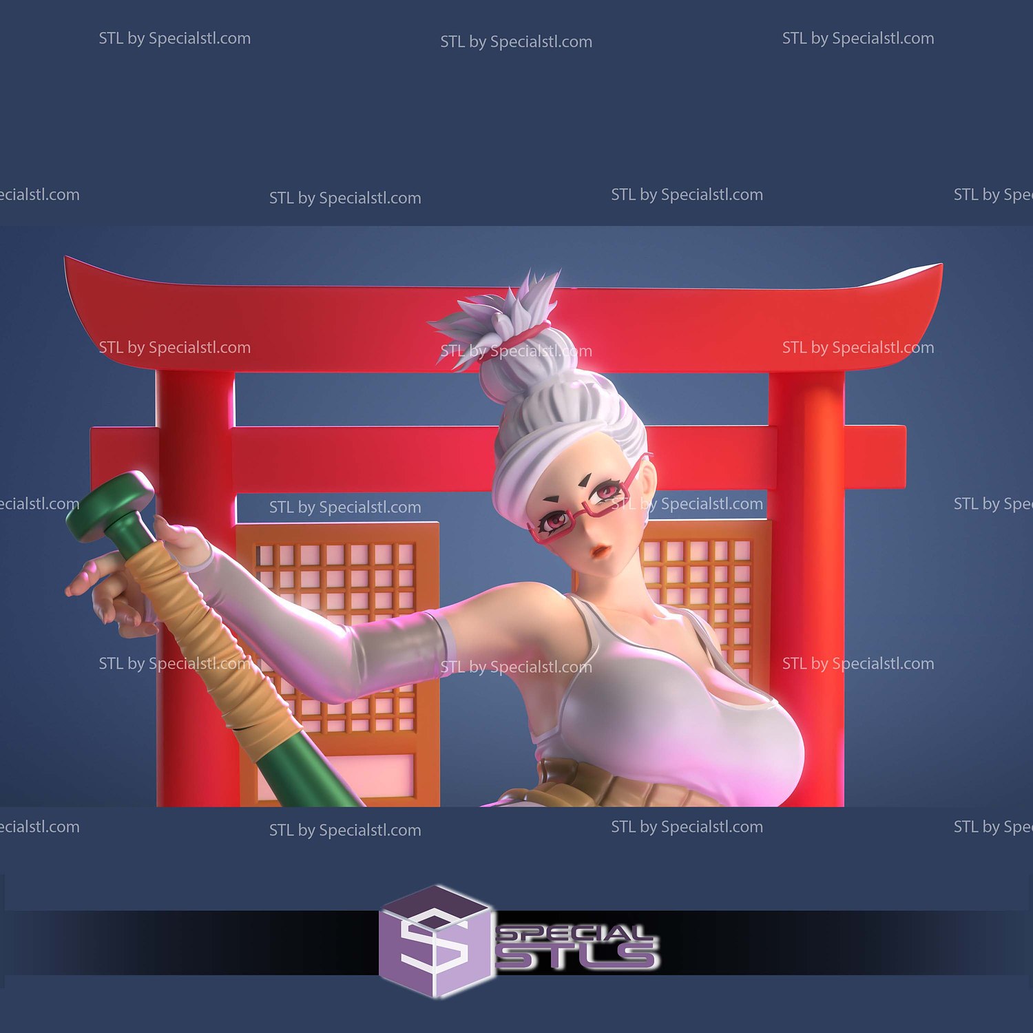 Seiko Ayase Temple Sculptures 3D Printing STL Model — view 4