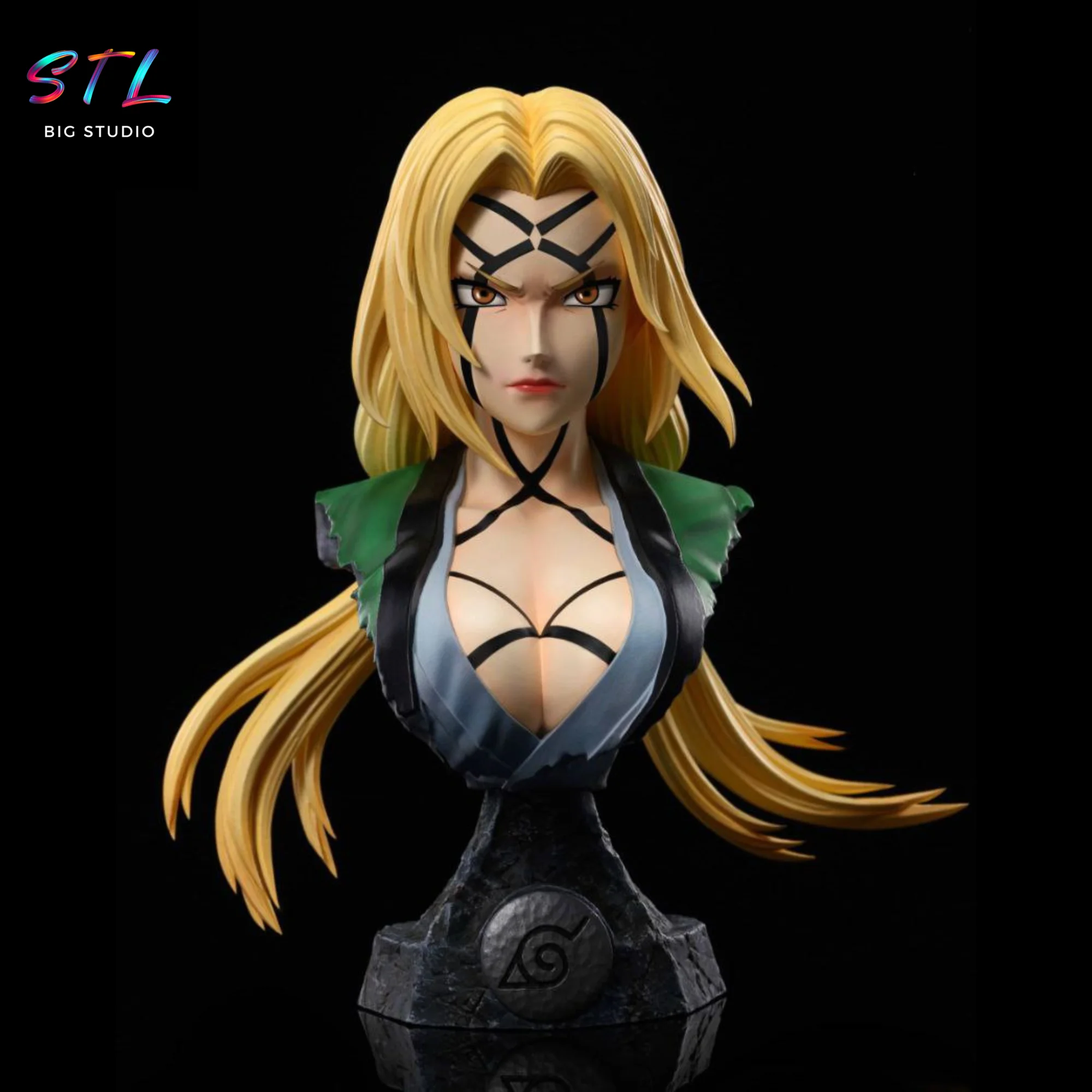 Tsunade Bust STL | Naruto Shippuden | 3D Printable Model Model