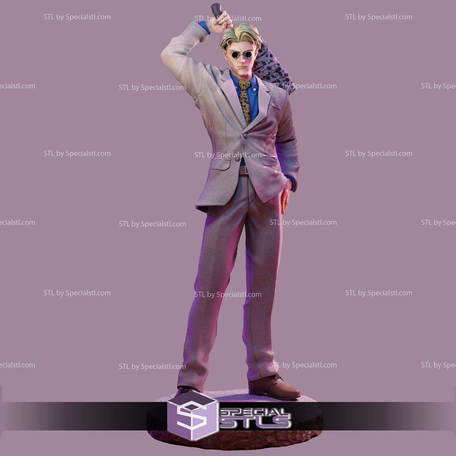 Nanami Kento V2 Jujutsu Kaisen 3D Printer Files STL Model — view 2