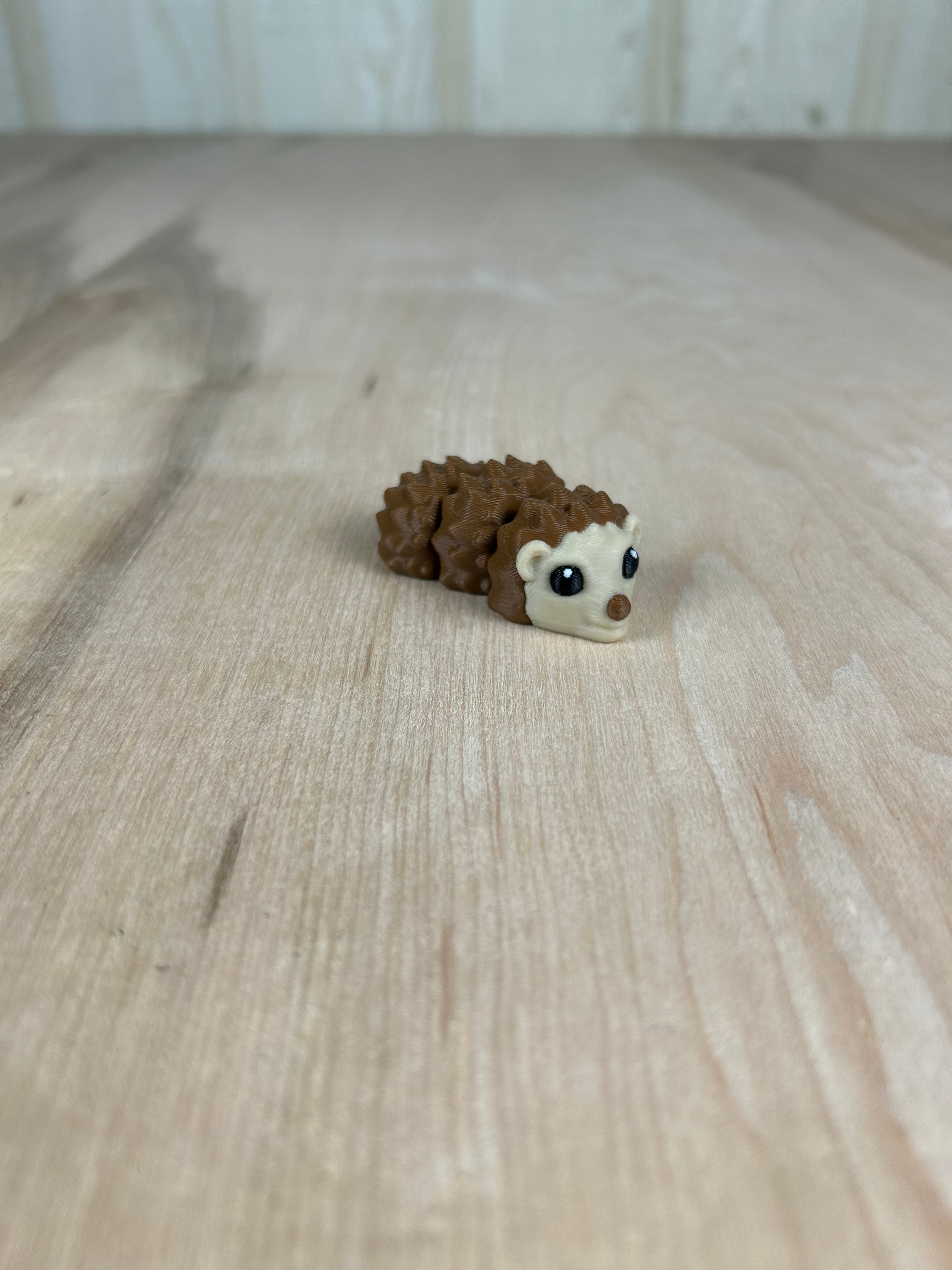 Chibi Hedgehog V2 3D STL Model