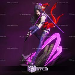 Psylocke Marvel Rivals V4 STL Files 3D Model