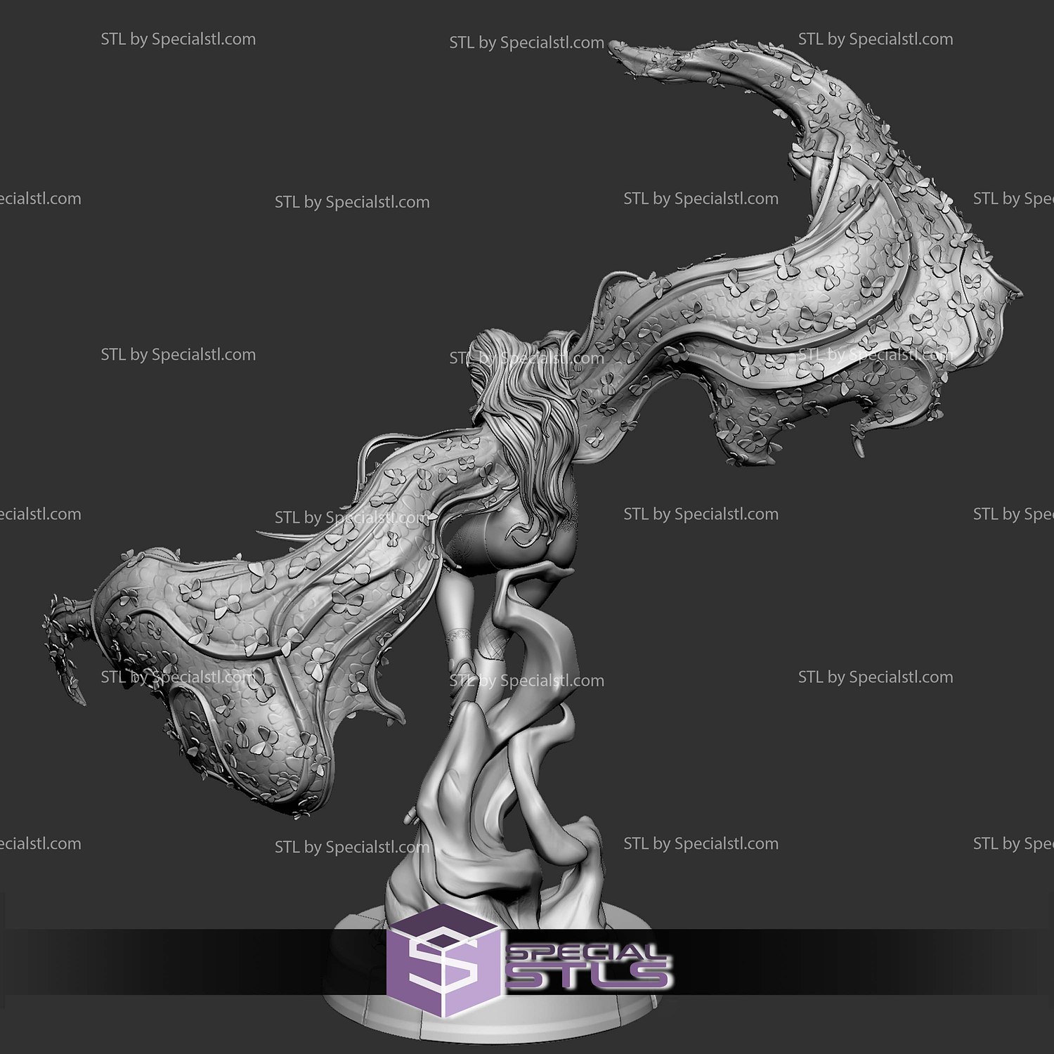 Valeria the Blade of Light STL Files 3D Model — view 5