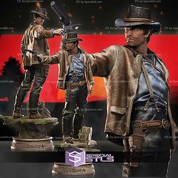 Arthur RDR2 Pointing Gun STL Files 3D Model