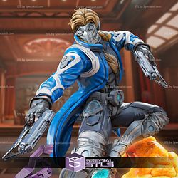 Star Lord Marvel Rivals STL Files 3D Model
