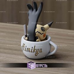 Super Basic Pokemon STL Mimikyu Chill Cup 3D Model