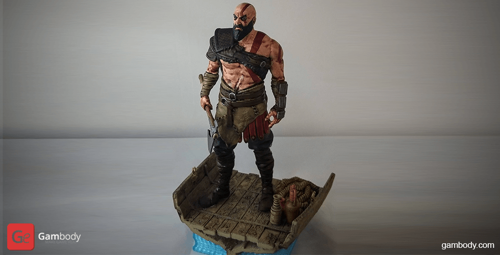 Grumpy Old Kratos 3D Printer Files | Assembly STL Model