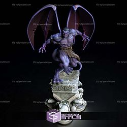 Goliath Angry Gargoyles Sculptures 3D Printing STL Model
