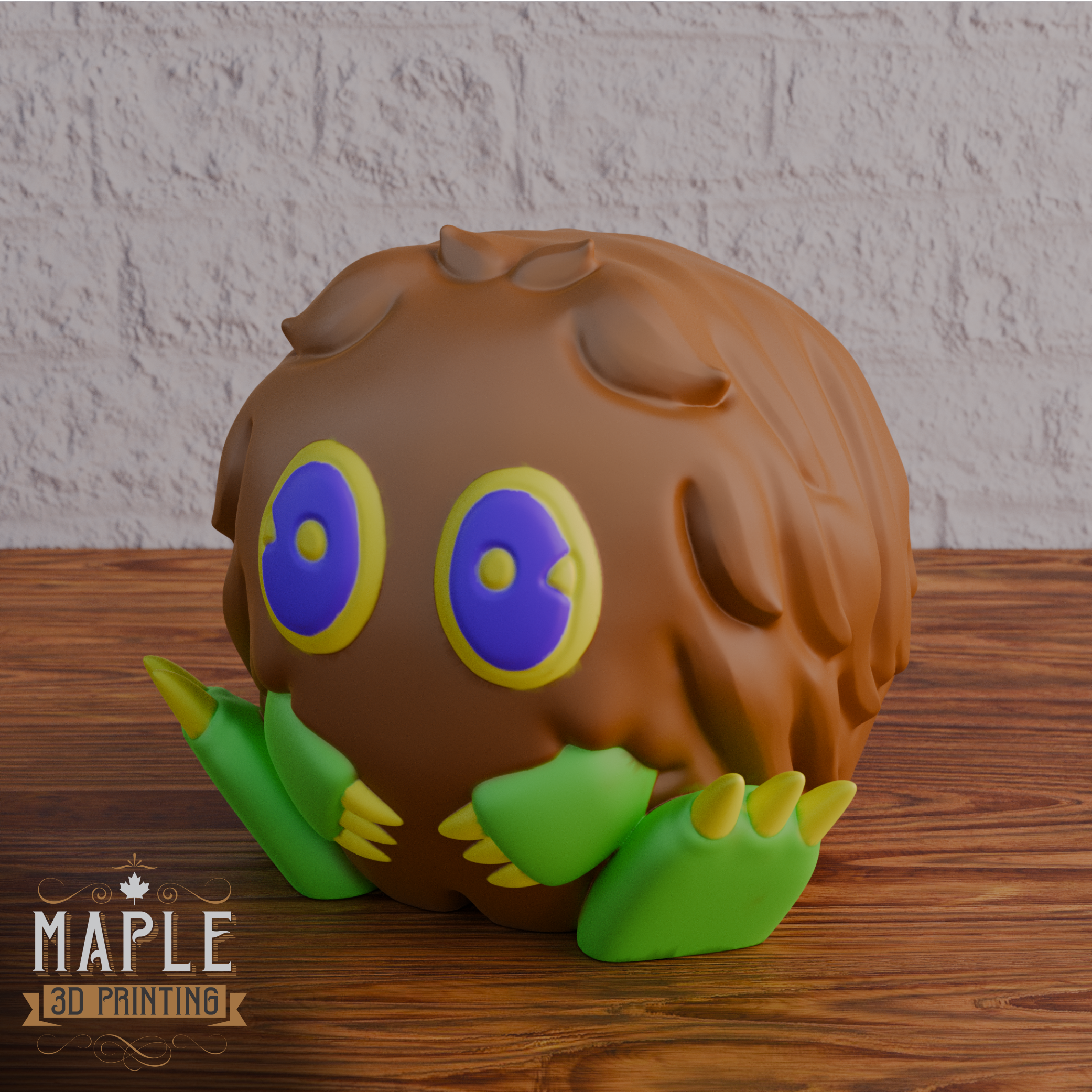 Kuriboh - YuGiOh - Print in Place 3D STL Model