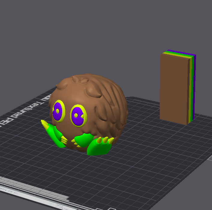 Kuriboh - YuGiOh - Print in Place 3D STL Model — view 2