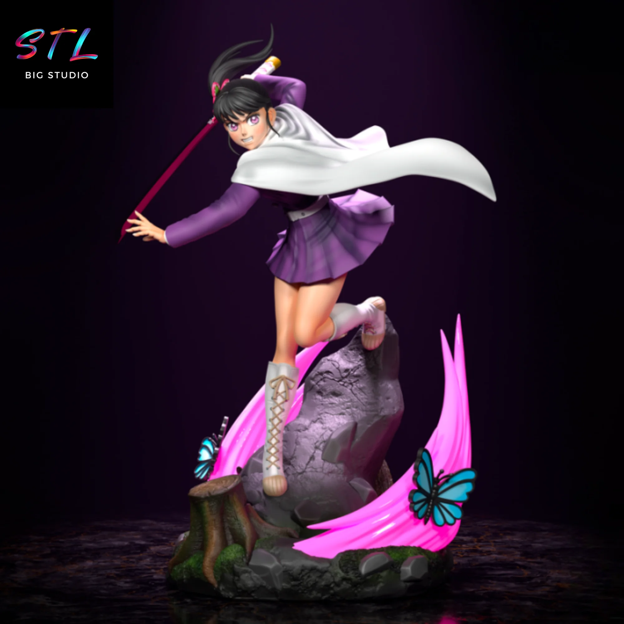 Kanao Tsuyuri STL | Demon Slayer | 3D Printable Figure Model