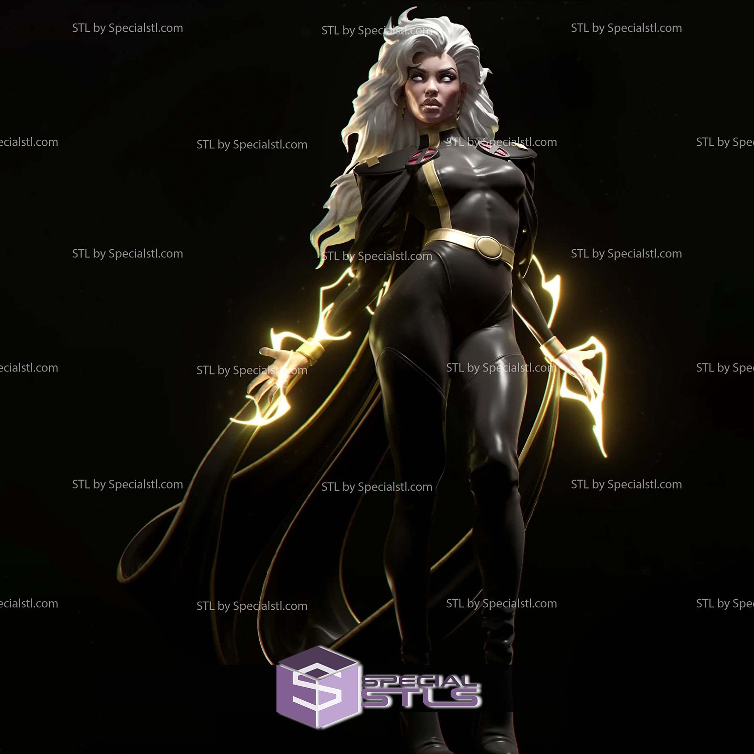 Storm Thunder Standalone 3D Printer Files STL Model — view 4