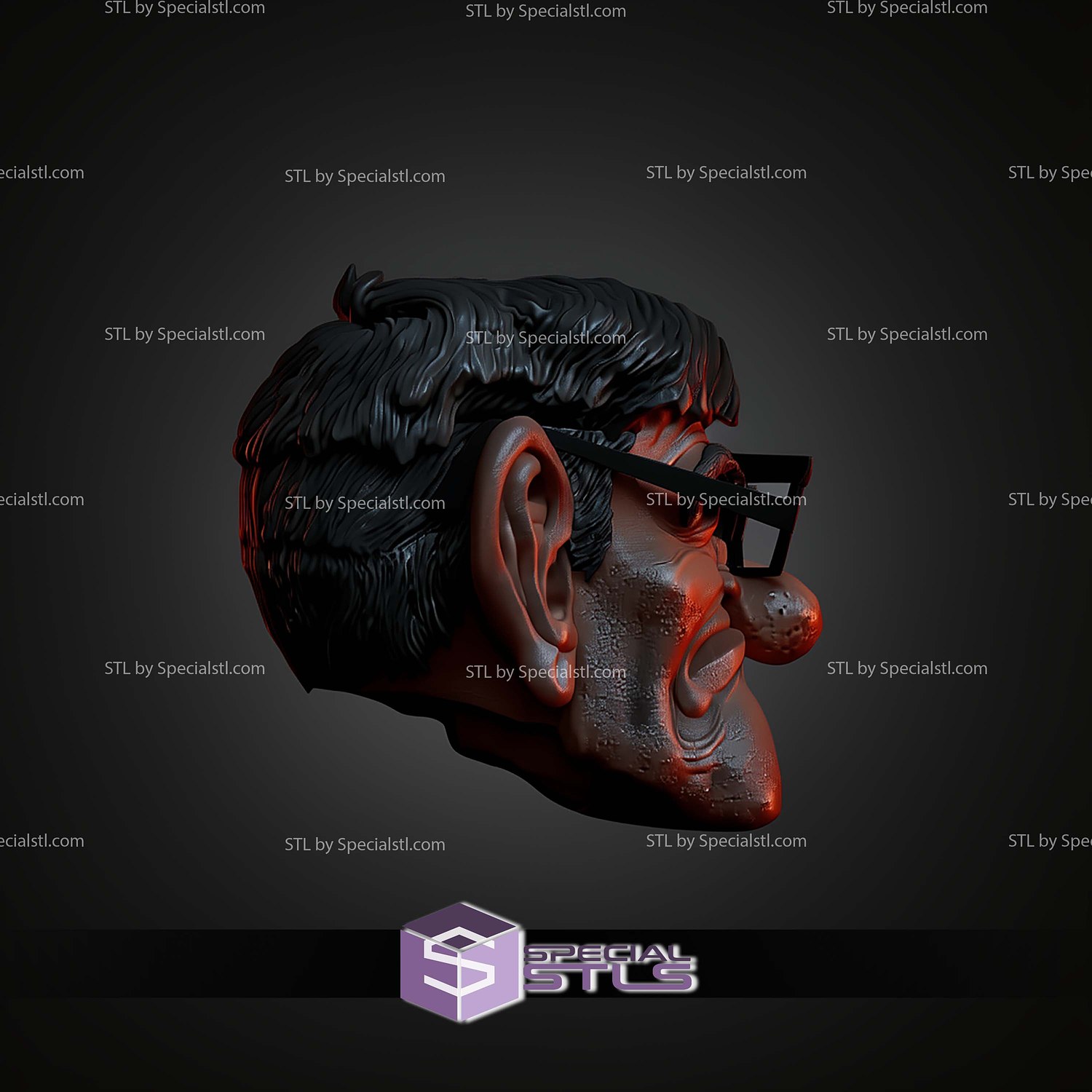 Cosplay STL Files Stanley Pines from Gravity Falls 3D Model — view 6