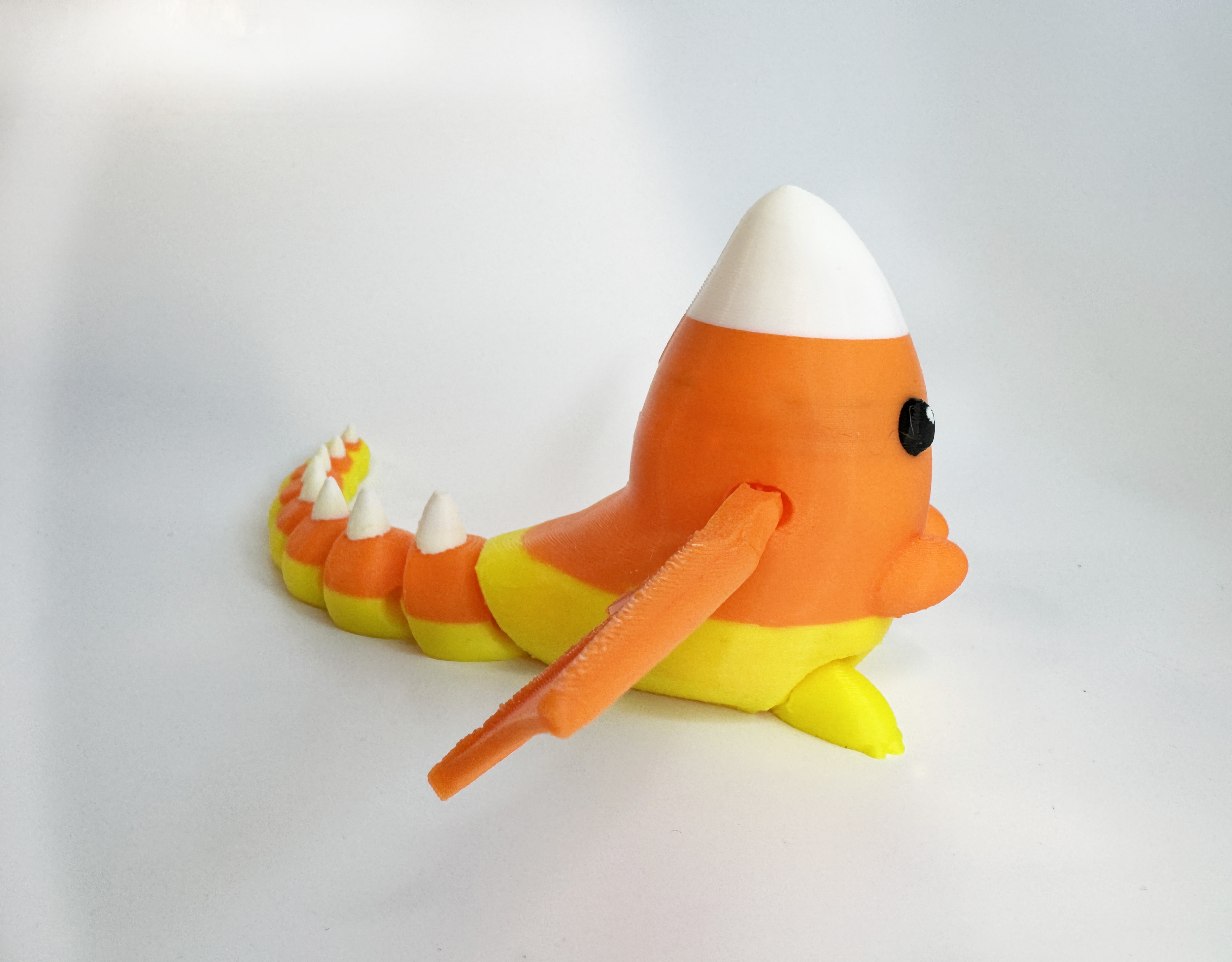 Candy Corn Dragon by Teal Cat Creative 3D STL Model