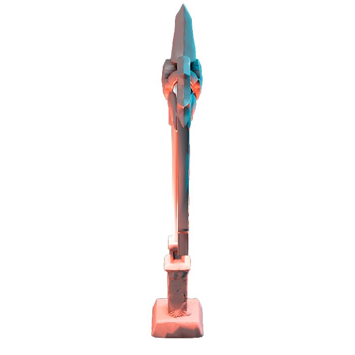 Underwater City Banner VI - Printable Resin Model 3D STL Model — view 4