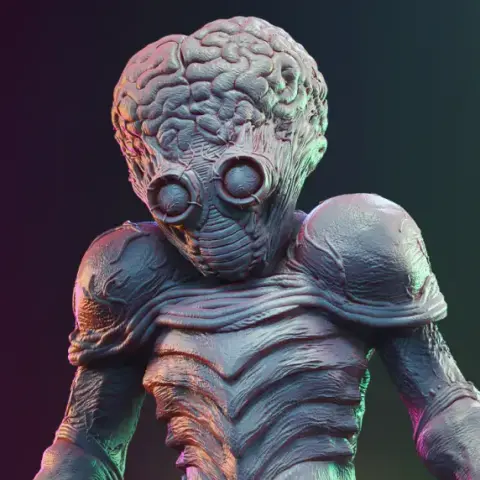 Metaluna Mutant 3D Printer Files | Assembly STL Model