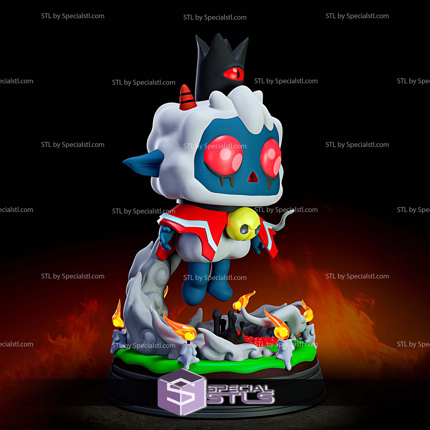 Lamb Cult Of The Lamb V2 3D Printer Files STL Model — view 2