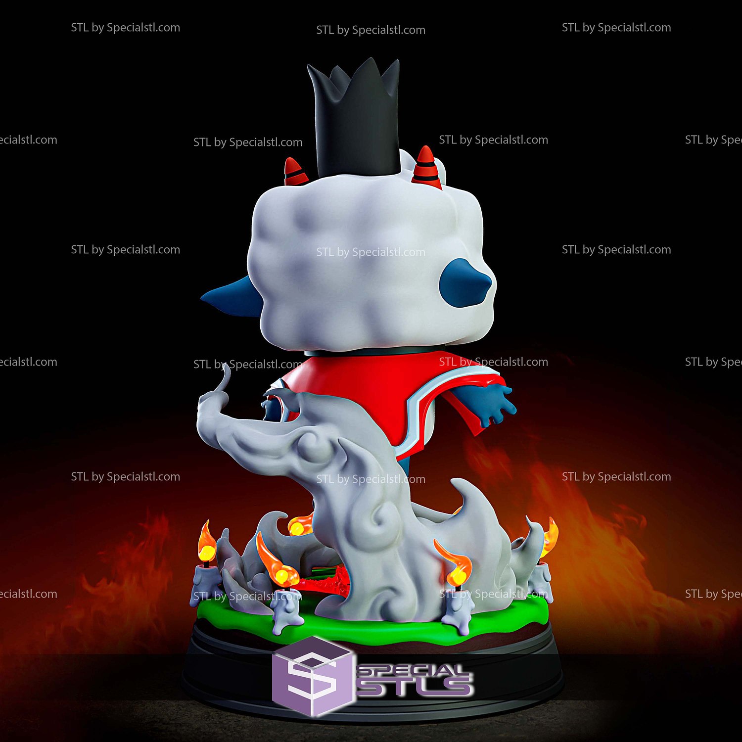 Lamb Cult Of The Lamb V2 3D Printer Files STL Model — view 3