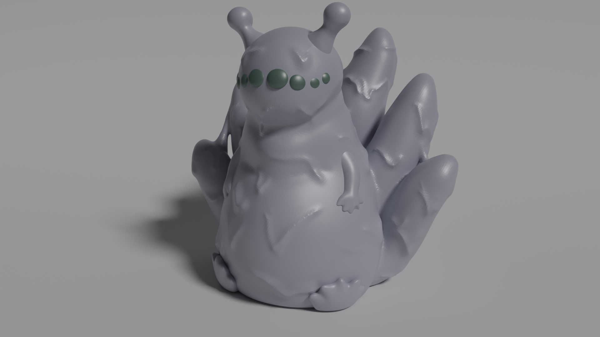 6 tails saiken from Naruto (No support, 3mf included) 3D STL Model