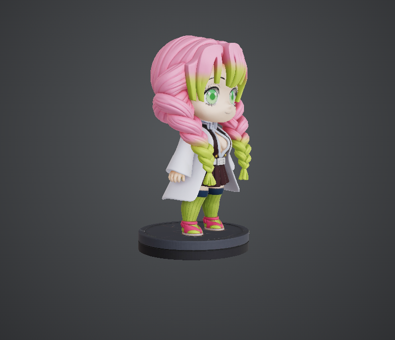 Mitsuri Kanroji / Demon Slayer 3D STL Model — view 5