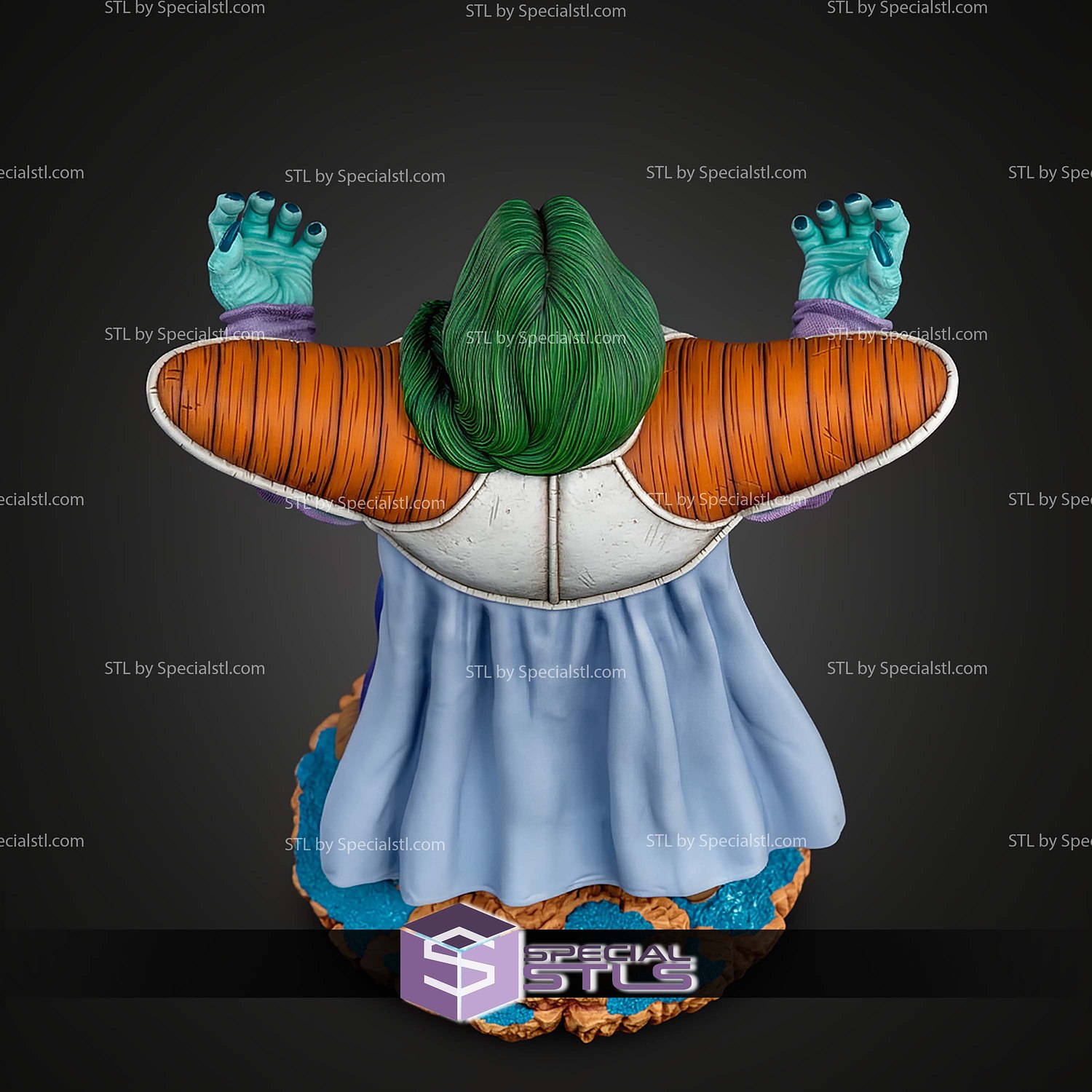 Zarbon Transformation STL Files 3D Model — view 2