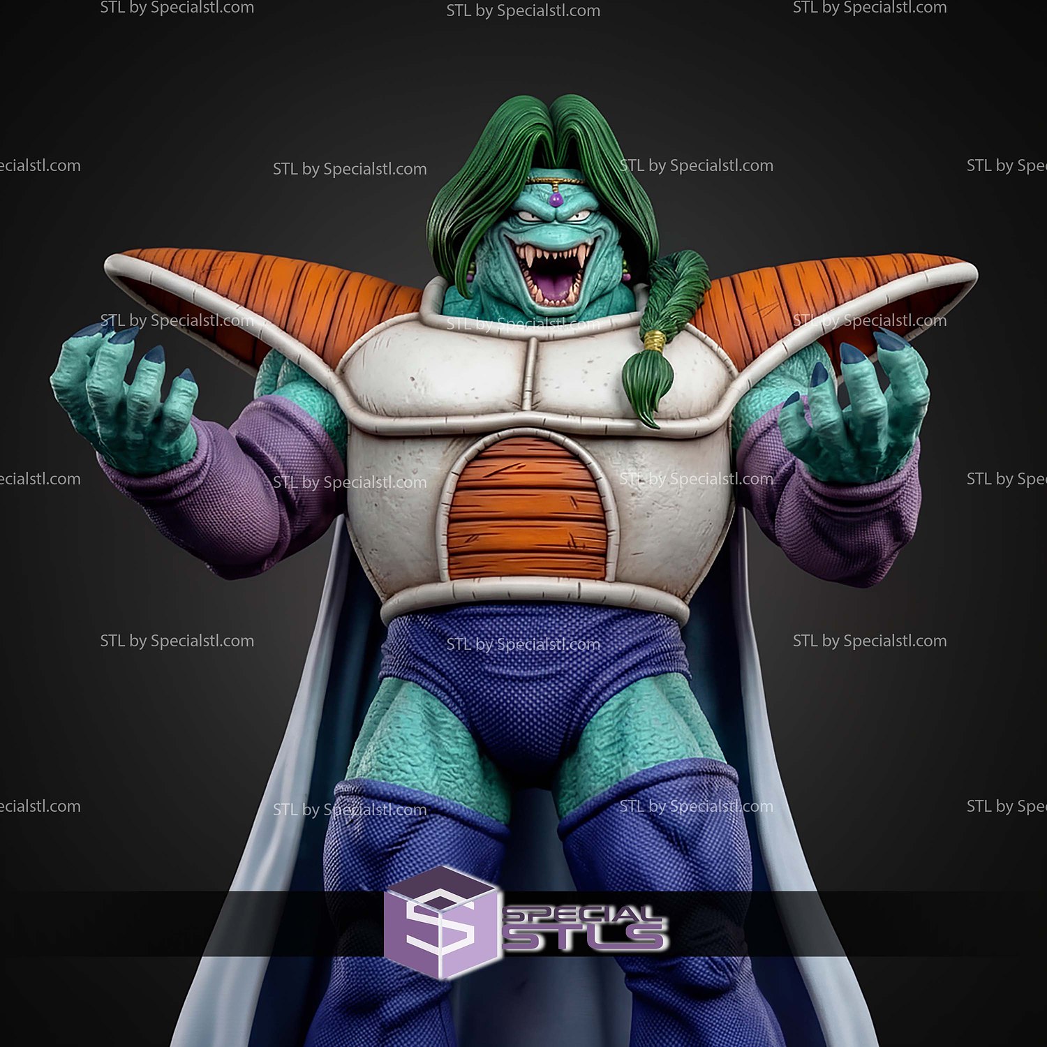 Zarbon Transformation STL Files 3D Model — view 3