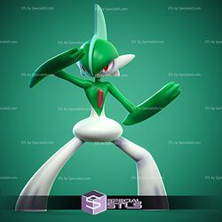 Gallade Pokemon Complete STL Files 3D Model
