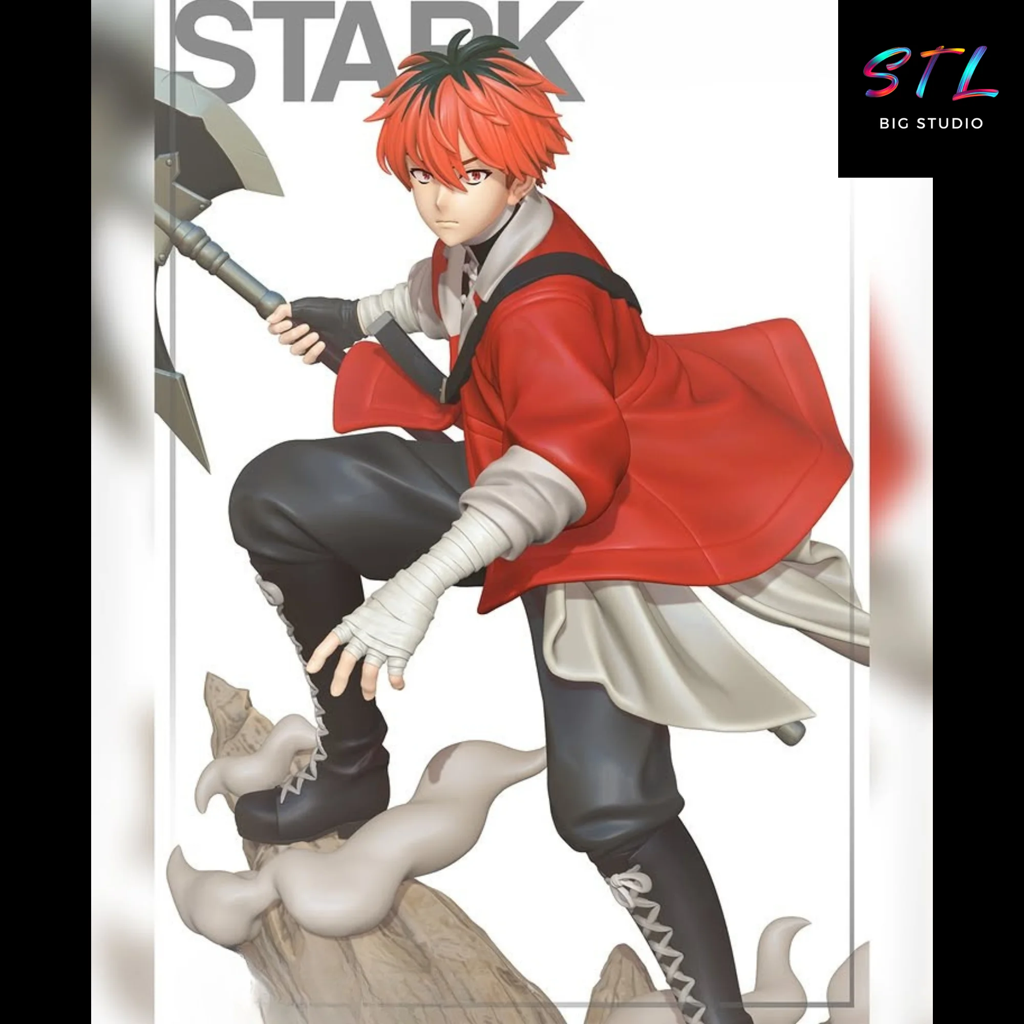 Stark STL | Frieren: Beyond Journey’s End | 3D Printable Figure Model
