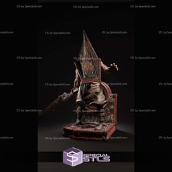 Pyramid Head Silent Hill V3 STL Files 3D Model